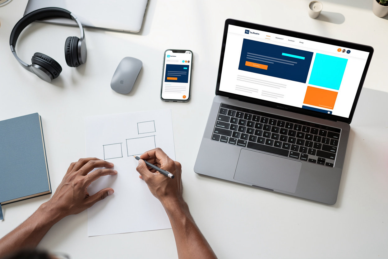 Tech Realm professional web and app development services in Gauteng